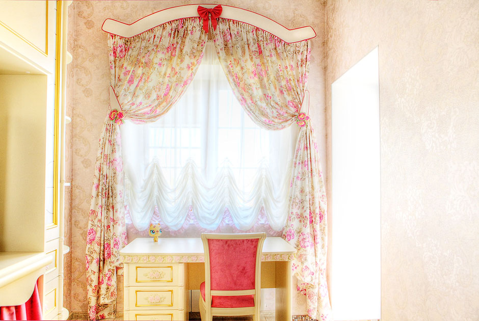 Пошив Австрийской шторы - изображение 1 - заказать онлайн в салоне штор Benone в Краснознаменске